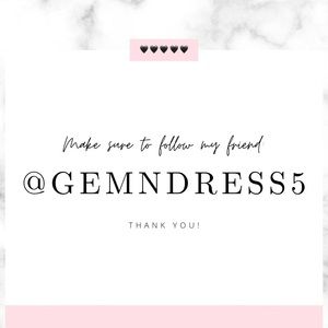 Make sure to follow and check out my friend’s closet!
